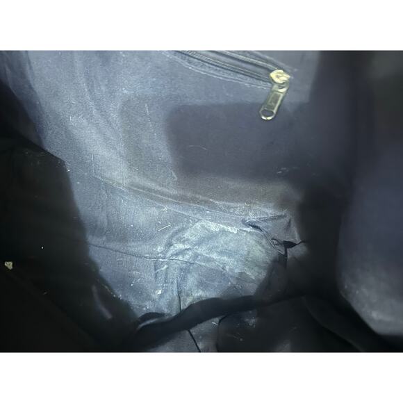 🌺 America & Beyond Embroidered Floral Stripe Tote – 100% Cotton 🌺 - Picture 7 of 10